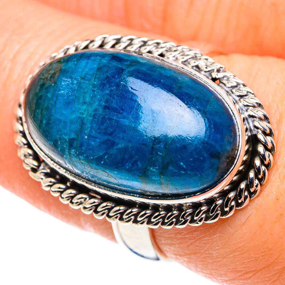 Apatite Rings handcrafted by Anasilvercos - RING89143