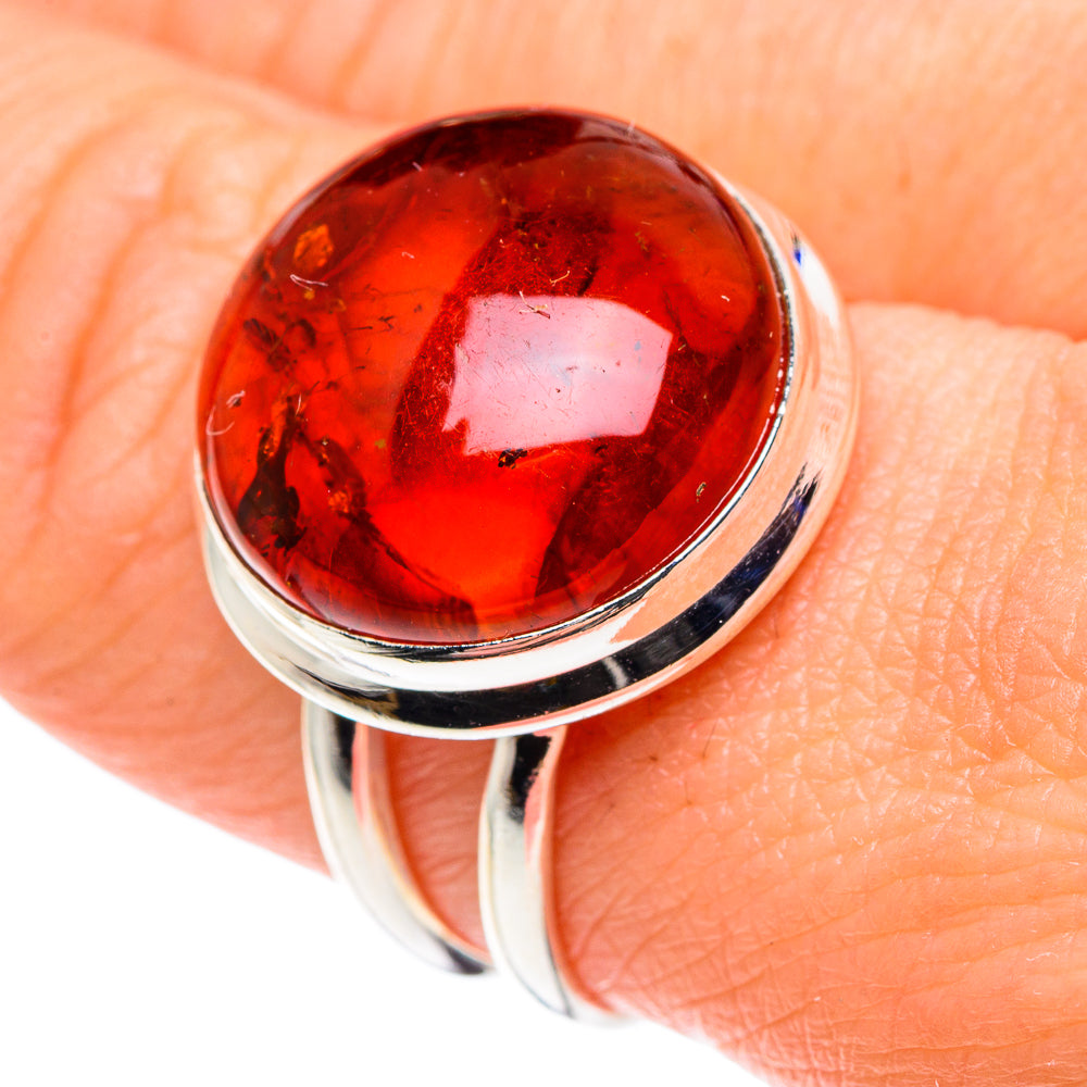 Baltic Amber Rings handcrafted by Anasilvercos - RING89152
