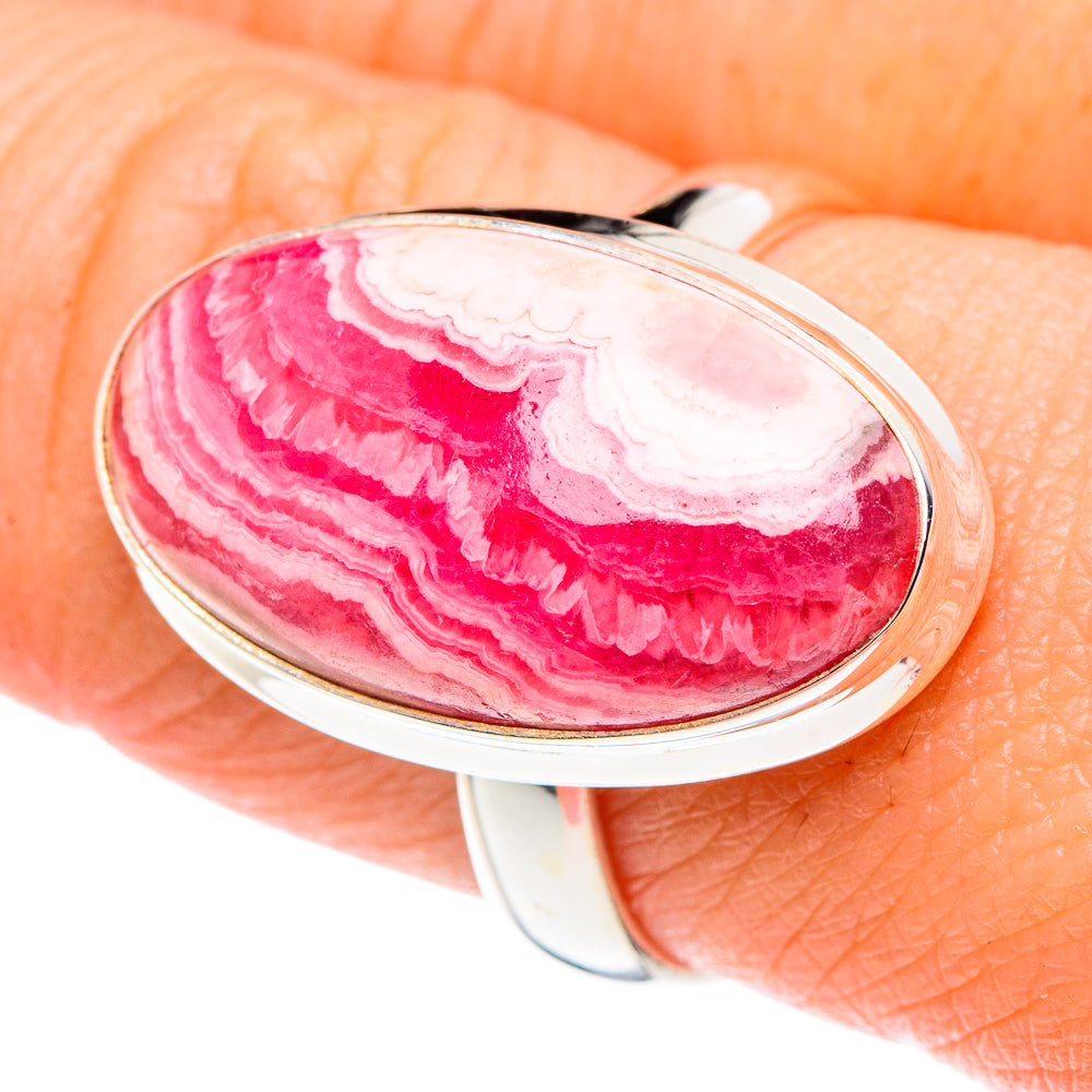 Rhodochrosite Rings handcrafted by Anasilvercos - RING89156