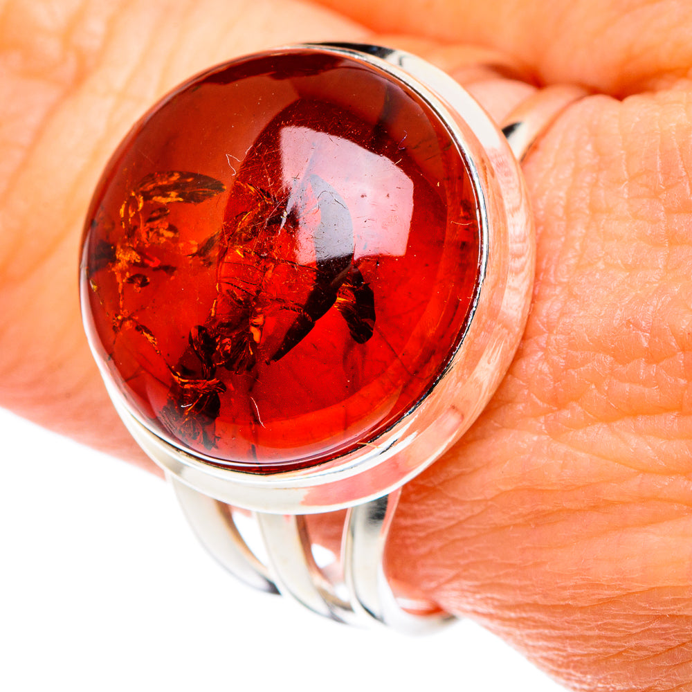 Baltic Amber Rings handcrafted by Anasilvercos - RING89182