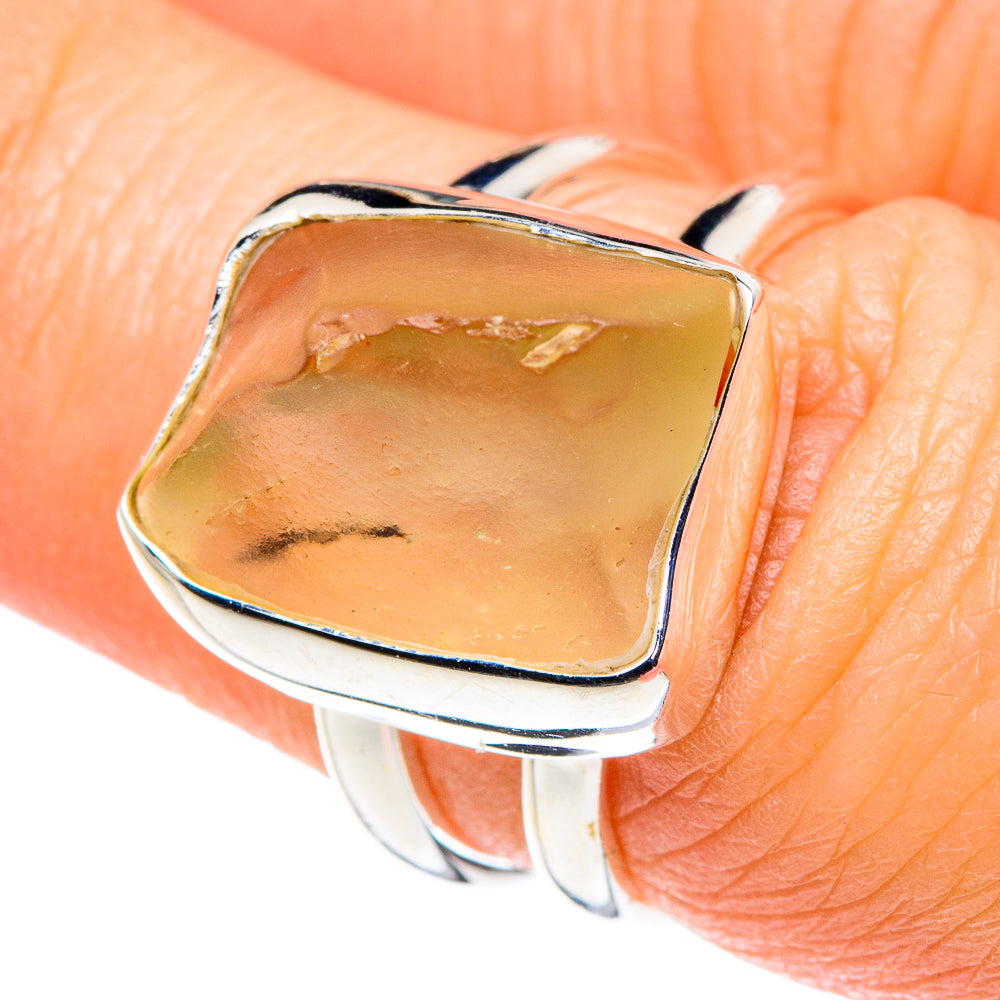 Libyan Glass Rings handcrafted by Anasilvercos - RING89183