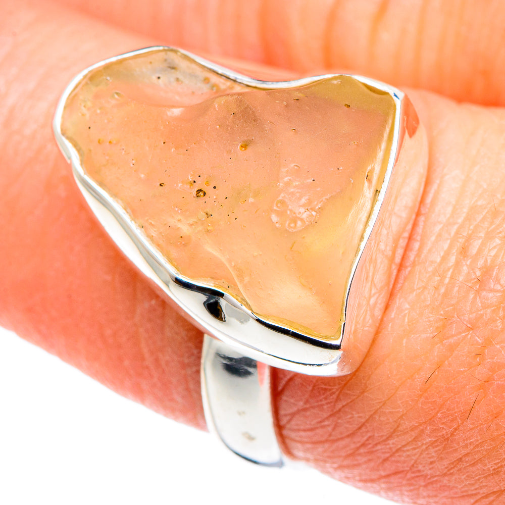 Libyan Glass Rings handcrafted by Anasilvercos - RING89213