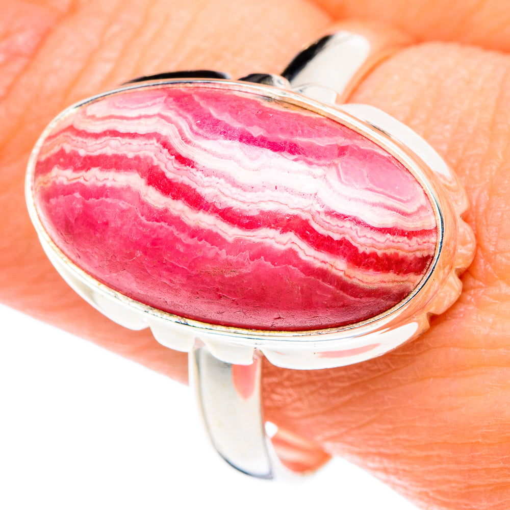 Rhodochrosite Rings handcrafted by Anasilvercos - RING89215