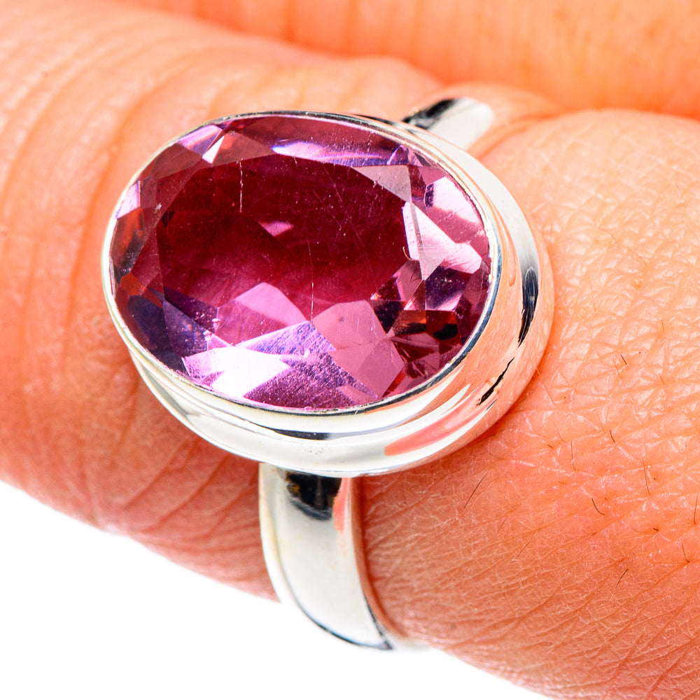Color Change Alexandrite Rings handcrafted by Anasilvercos - RING89271