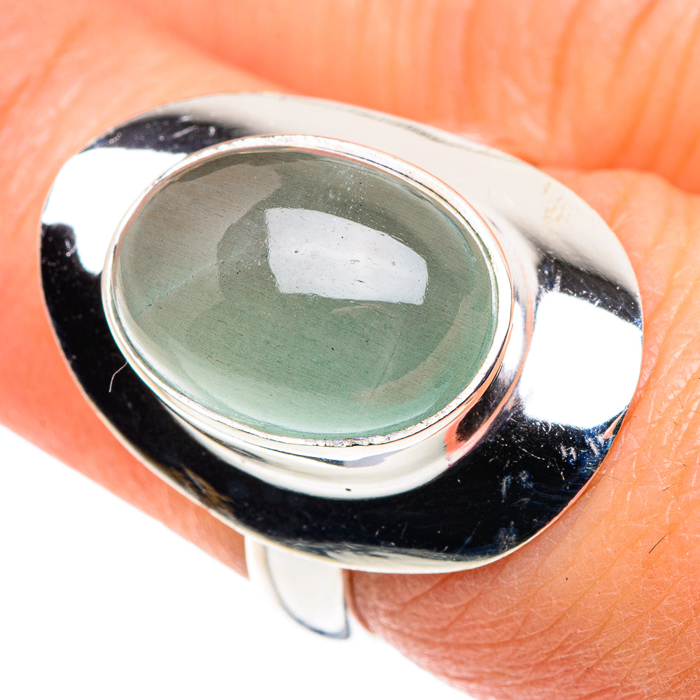 Prehnite Rings handcrafted by Anasilvercos - RING89275
