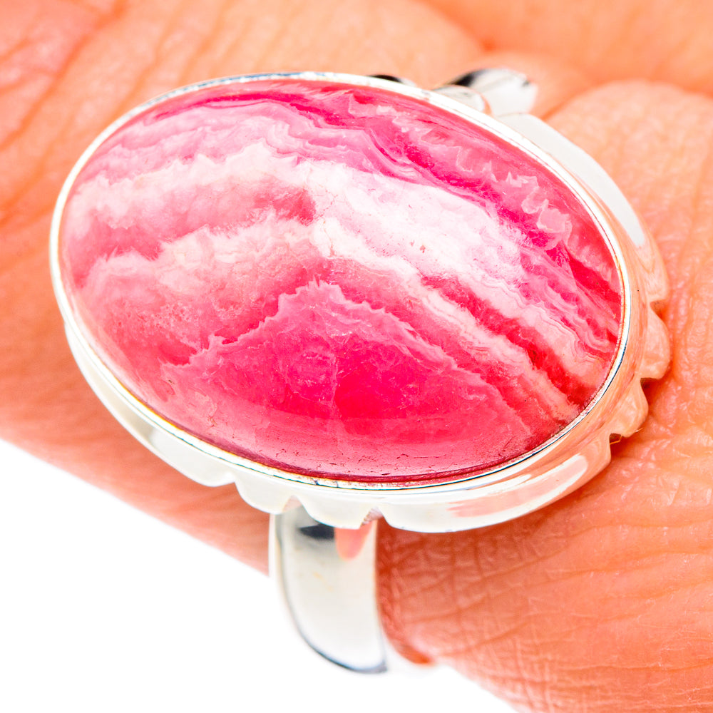 Rhodochrosite Rings handcrafted by Anasilvercos - RING89287