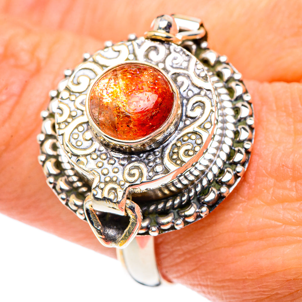 Sunstone Rings handcrafted by Anasilvercos - RING89309