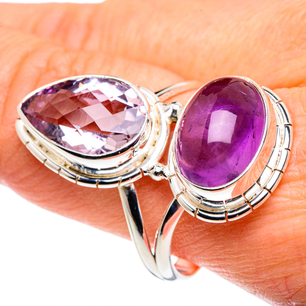 Amethyst Rings handcrafted by Anasilvercos - RING89312
