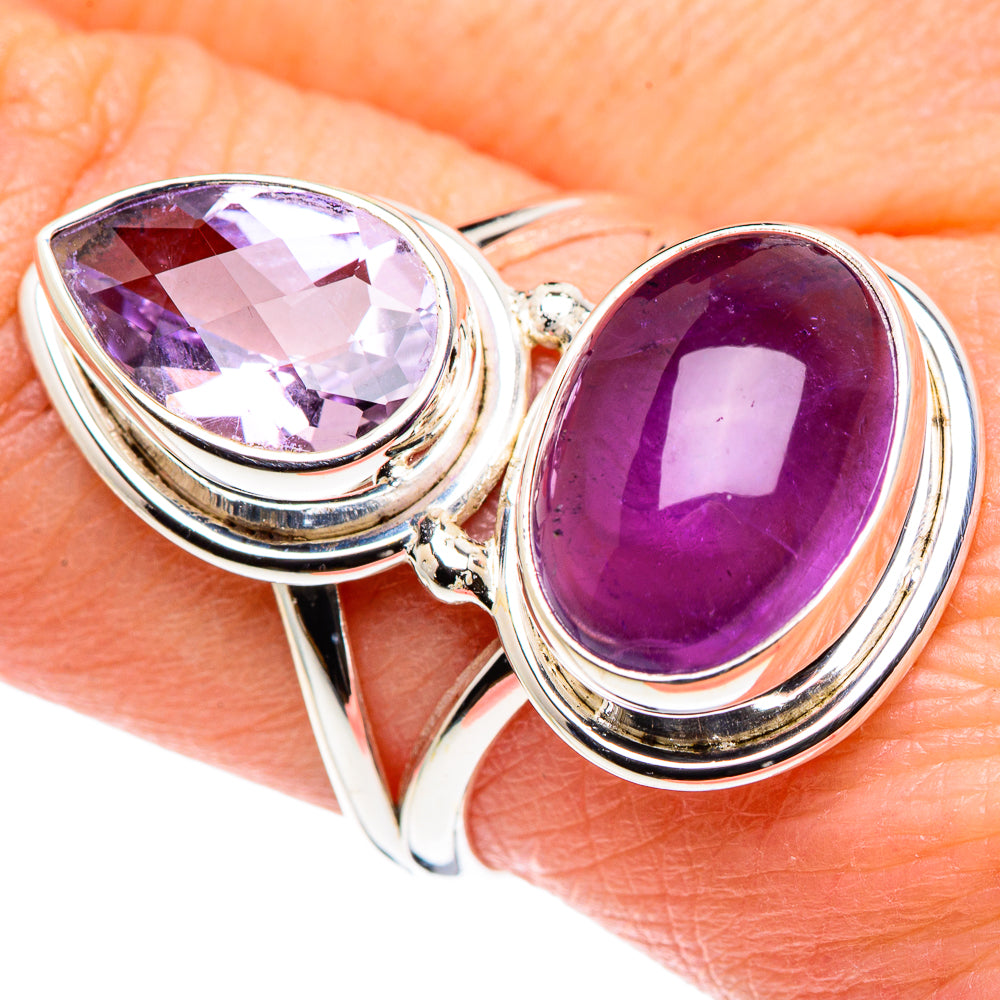 Amethyst Rings handcrafted by Anasilvercos - RING89344