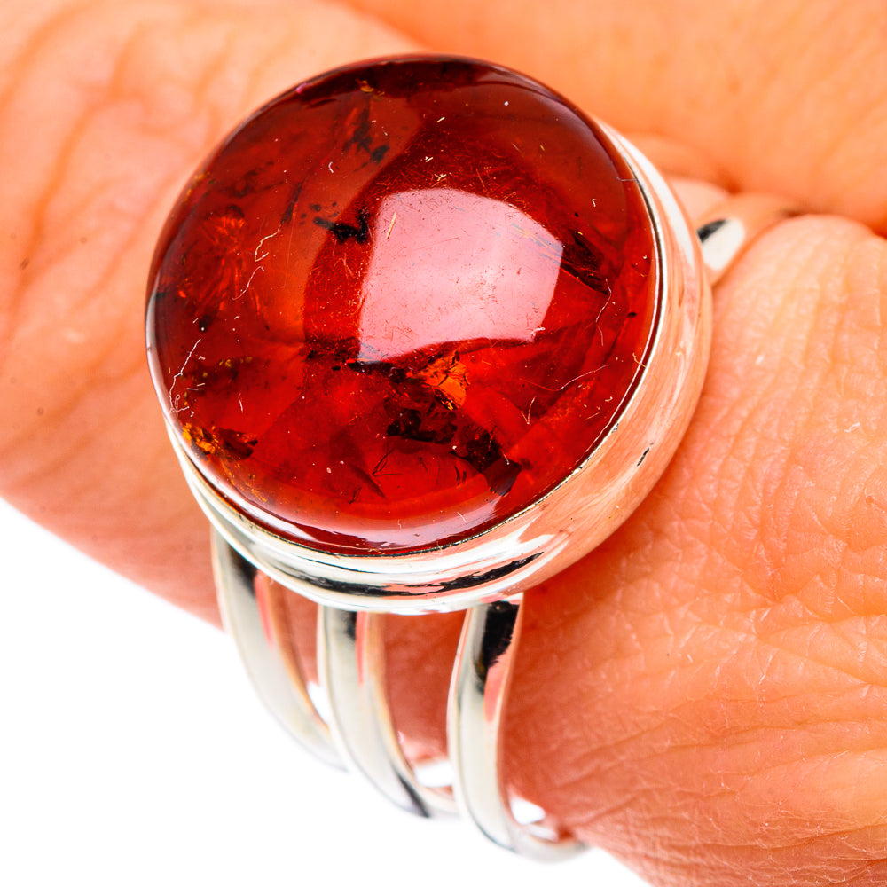 Baltic Amber Rings handcrafted by Anasilvercos - RING89388