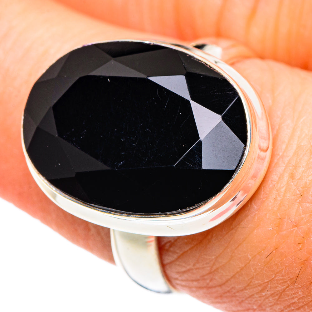 Black Onyx Rings handcrafted by Anasilvercos - RING89400