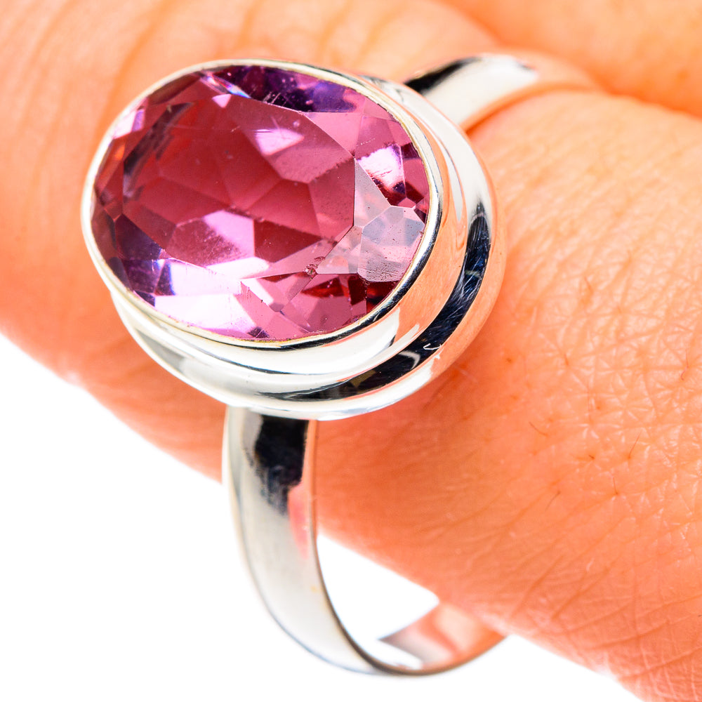 Color Change Alexandrite Rings handcrafted by Anasilvercos - RING89433