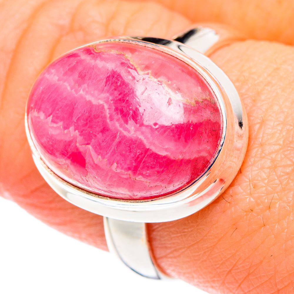 Rhodochrosite Rings handcrafted by Anasilvercos - RING89460