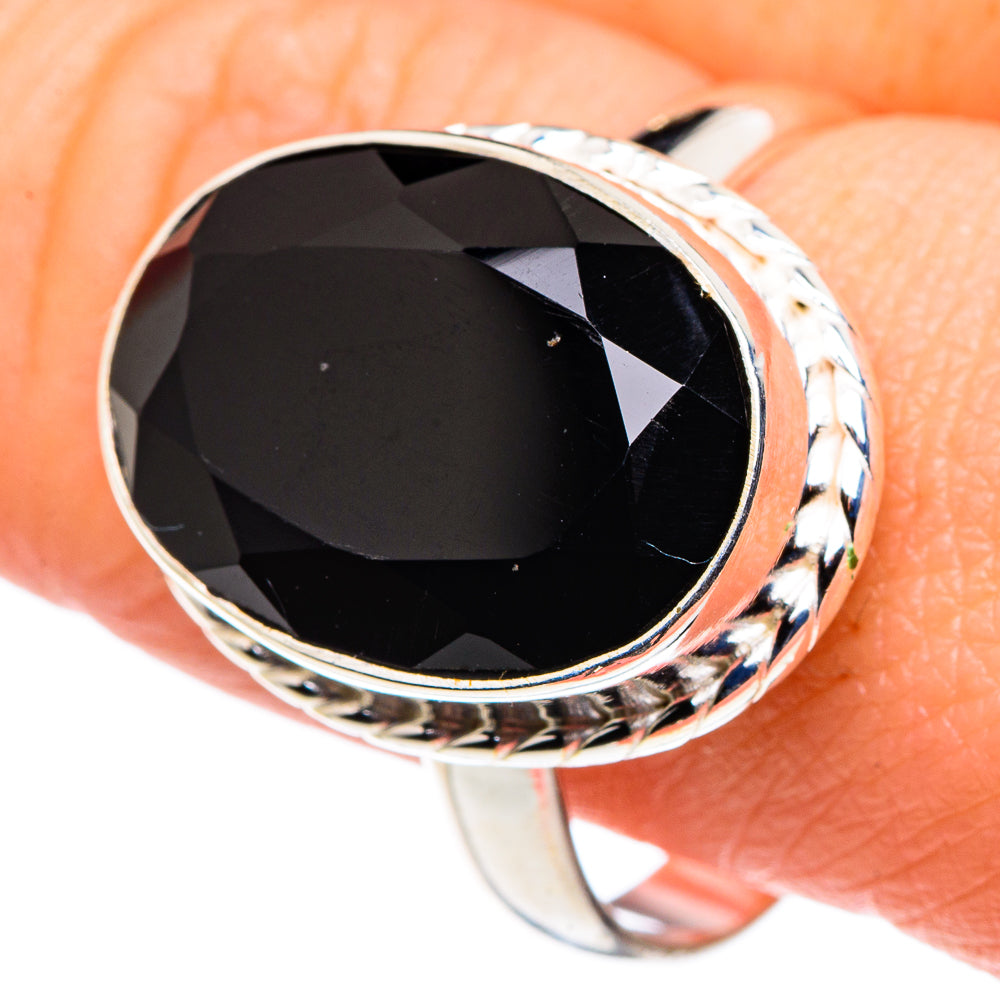Black Onyx Rings handcrafted by Anasilvercos - RING89500