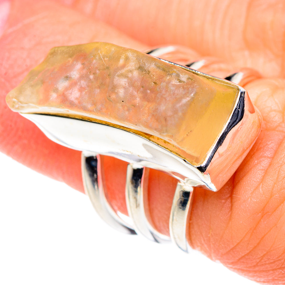 Libyan Glass Rings handcrafted by Anasilvercos - RING89522
