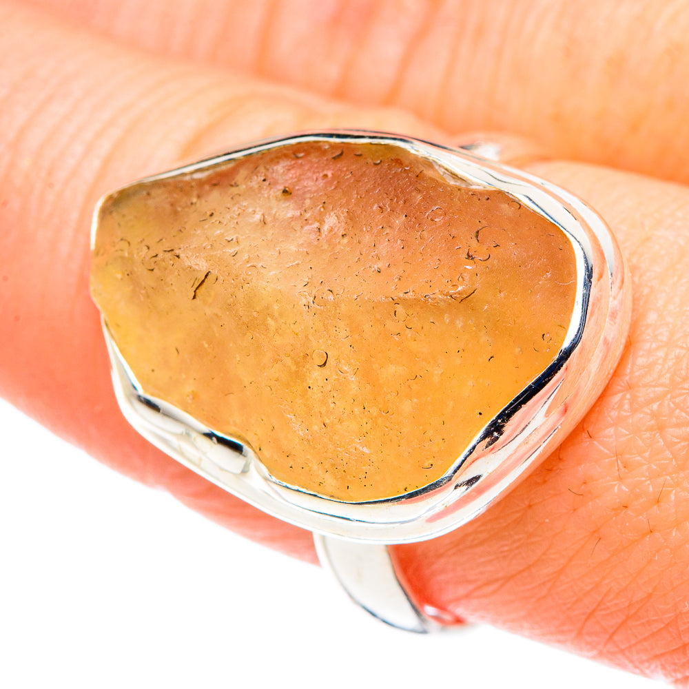 Libyan Glass Rings handcrafted by Anasilvercos - RING89552