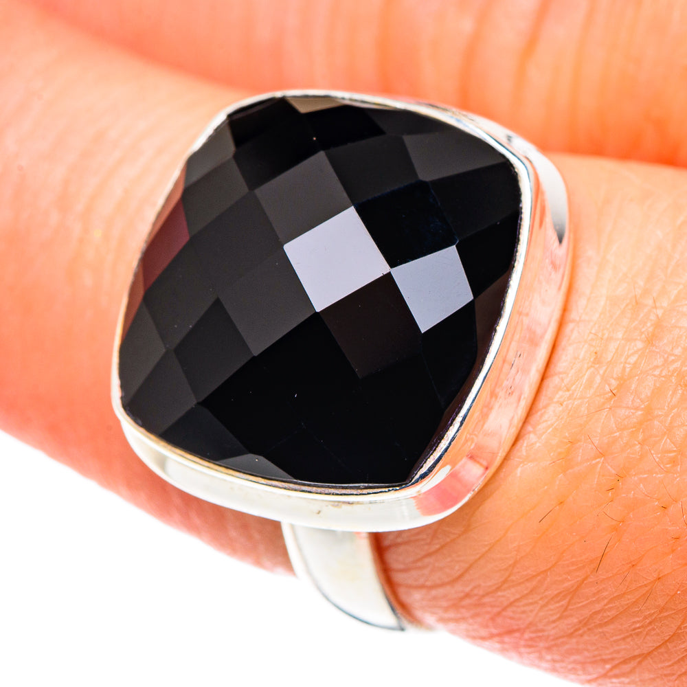Black Onyx Rings handcrafted by Anasilvercos - RING89562