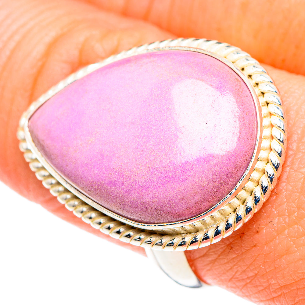 Phosphosiderite Rings handcrafted by Anasilvercos - RING89588