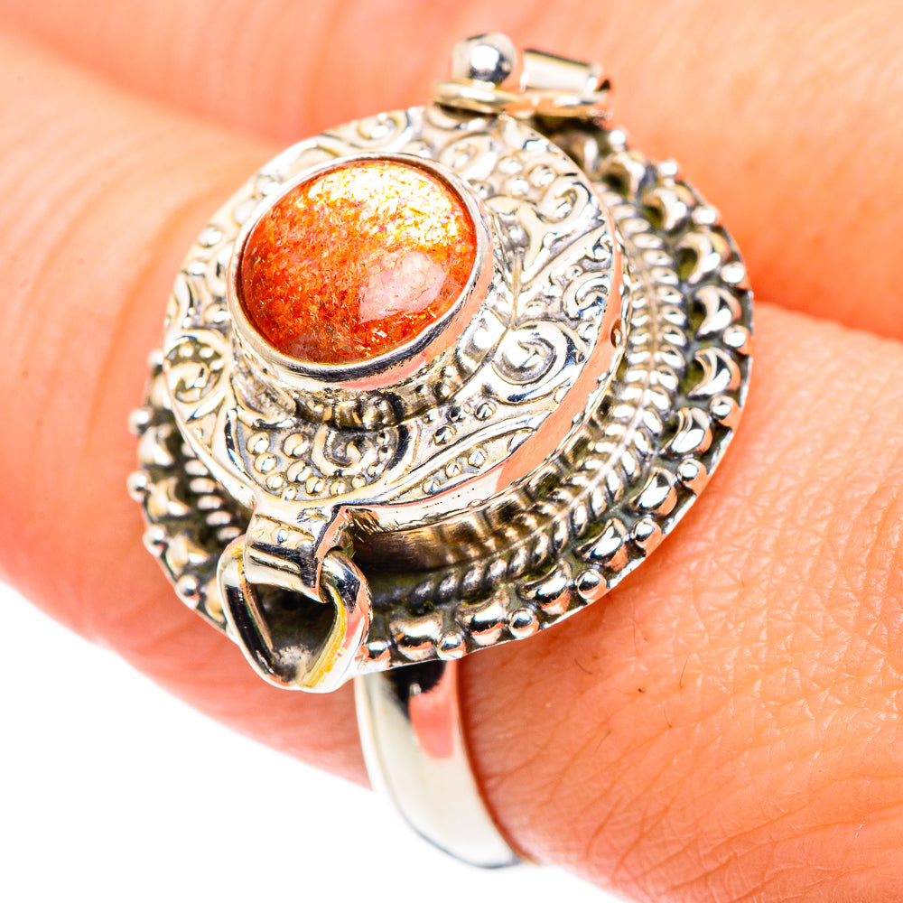 Sunstone Rings handcrafted by Anasilvercos - RING89620