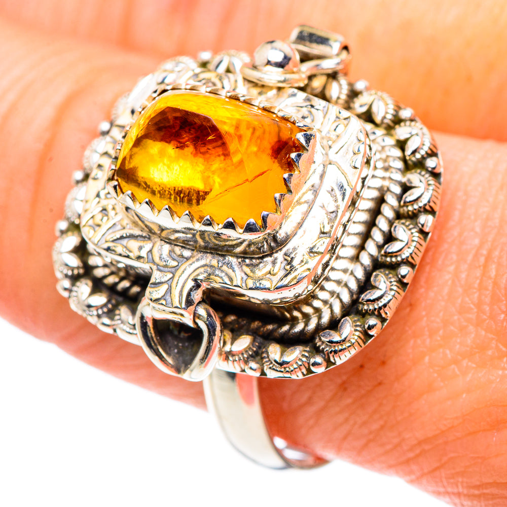 Citrine Rings handcrafted by Anasilvercos - RING89621