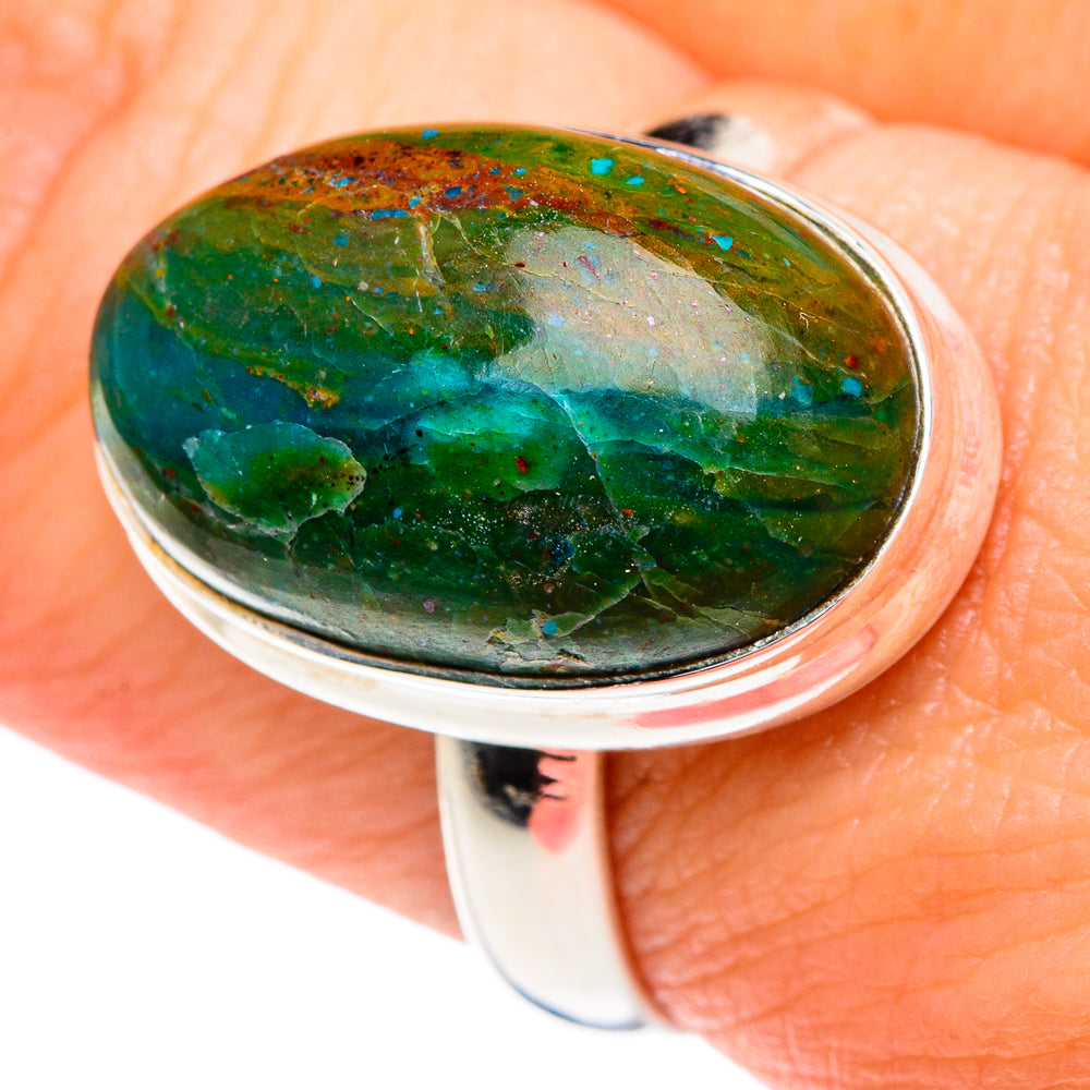Peruvian Opal Rings handcrafted by Anasilvercos - RING89677