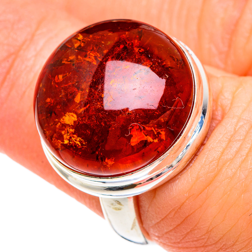 Baltic Amber Rings handcrafted by Anasilvercos - RING89686