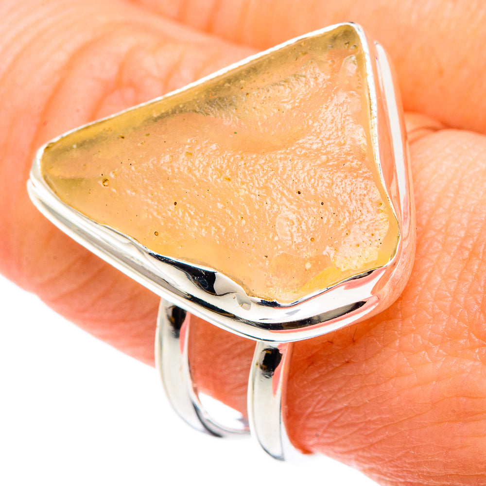 Libyan Glass Rings handcrafted by Anasilvercos - RING89689
