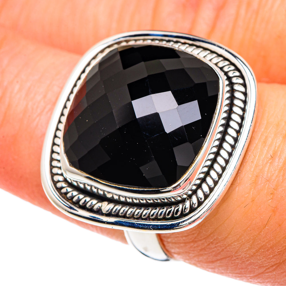 Black Onyx Rings handcrafted by Anasilvercos - RING89700