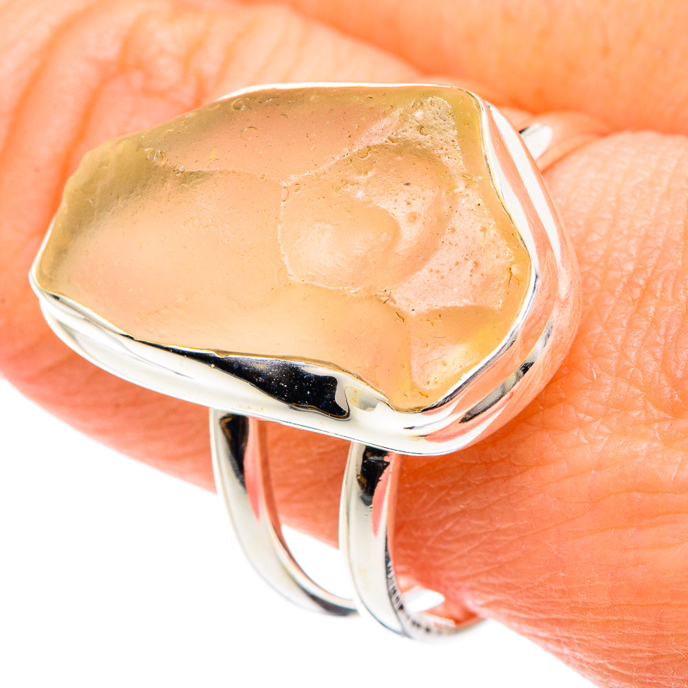 Libyan Glass Rings handcrafted by Anasilvercos - RING89724