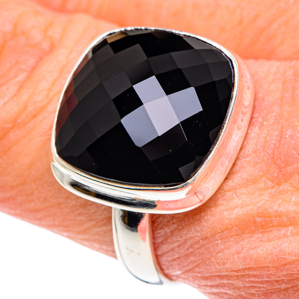 Black Onyx Rings handcrafted by Anasilvercos - RING89734
