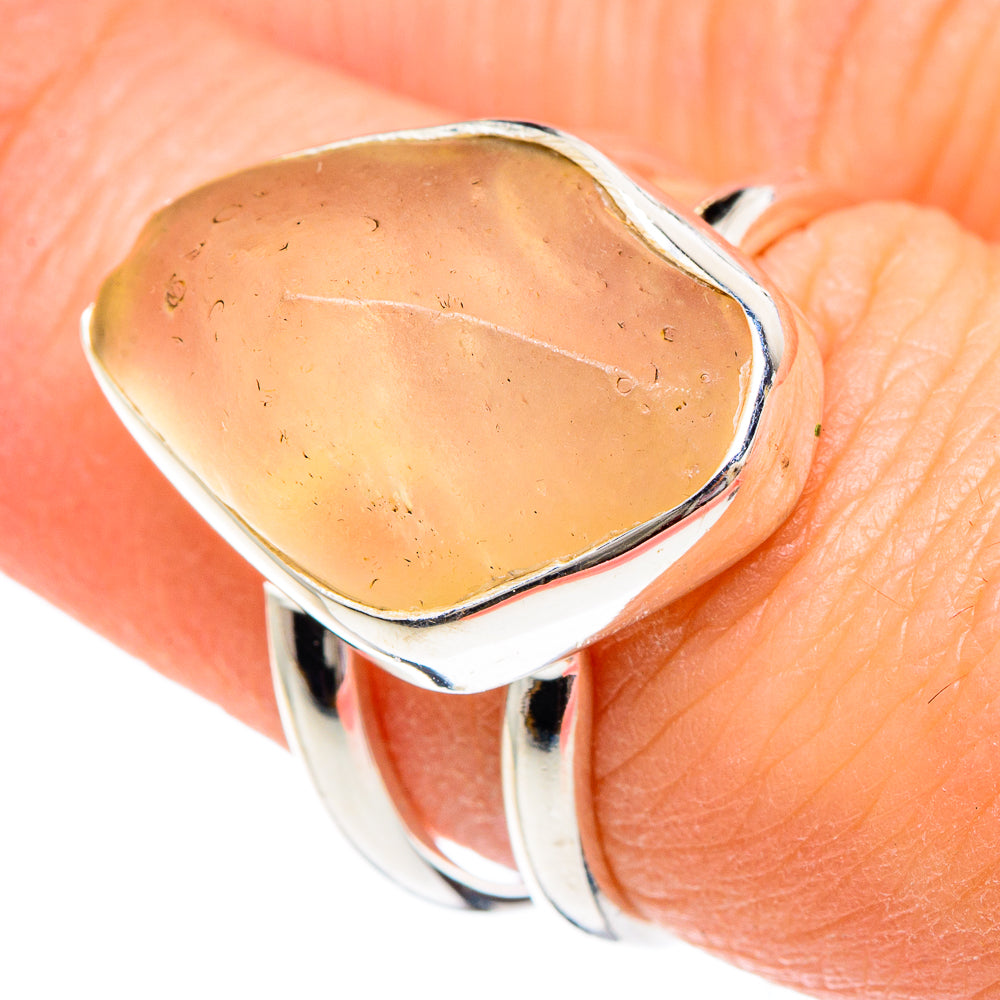 Libyan Glass Rings handcrafted by Anasilvercos - RING89757