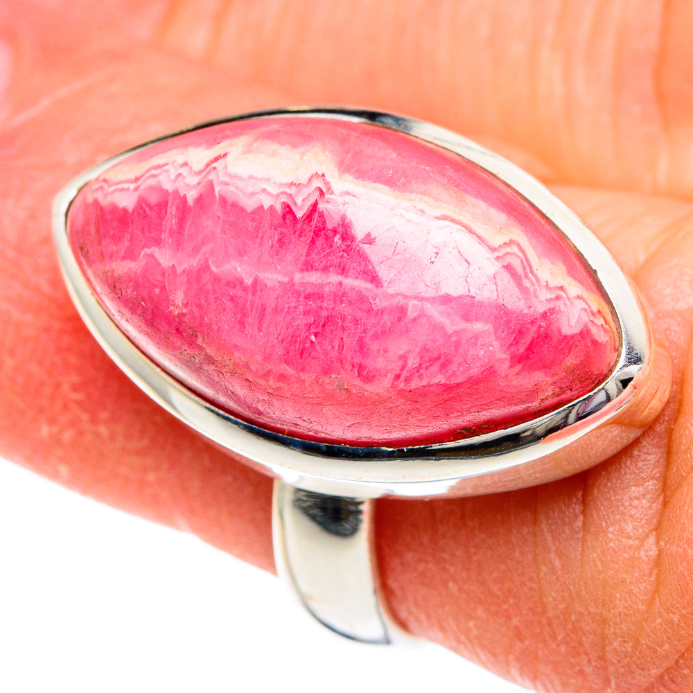 Rhodochrosite Rings handcrafted by Anasilvercos - RING89762