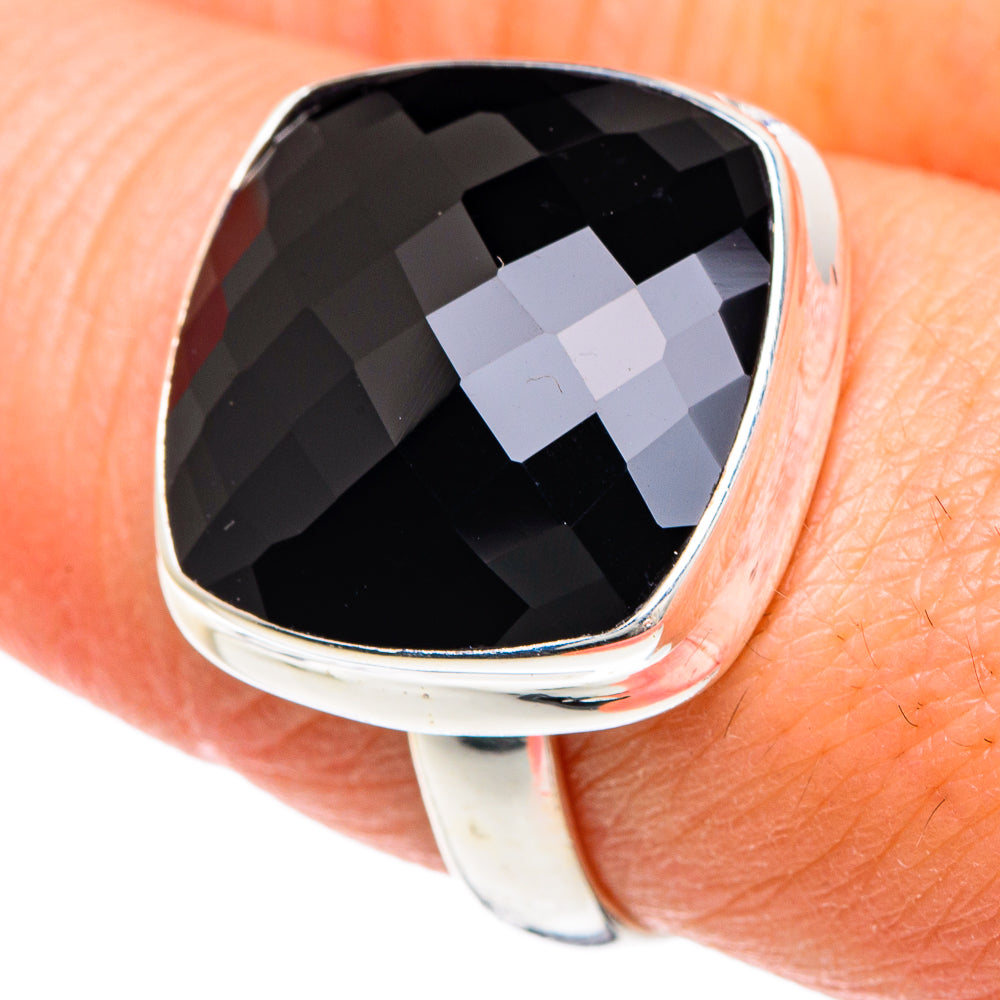Black Onyx Rings handcrafted by Anasilvercos - RING89768