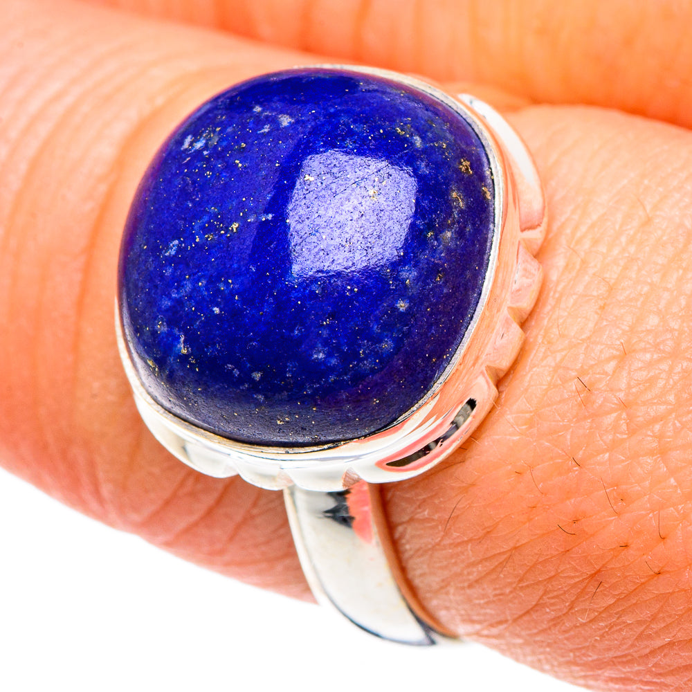 Lapis Lazuli Rings handcrafted by Anasilvercos - RING89778