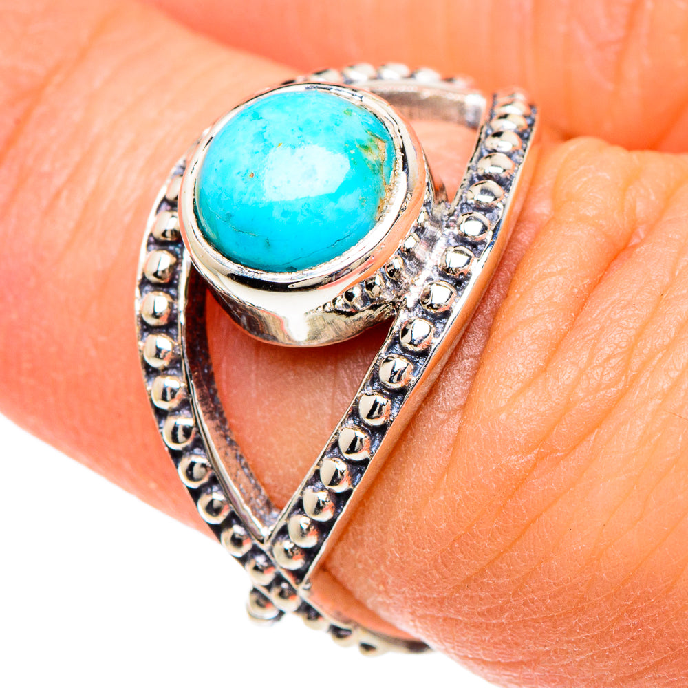 Chrysocolla Rings handcrafted by Anasilvercos - RING89780