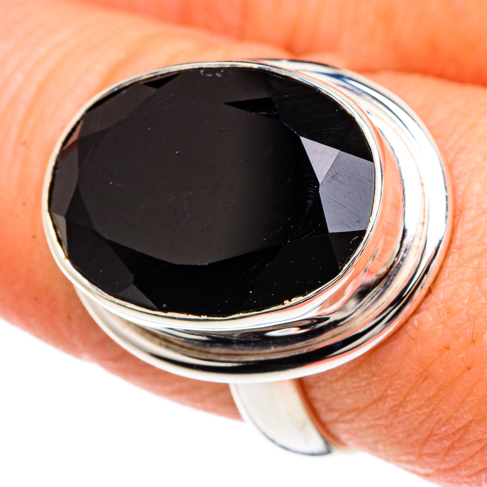 Black Onyx Rings handcrafted by Anasilvercos - RING89800