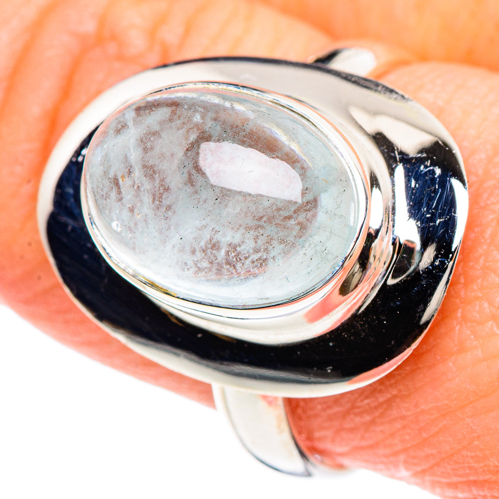 Aquamarine Rings handcrafted by Anasilvercos - RING89813