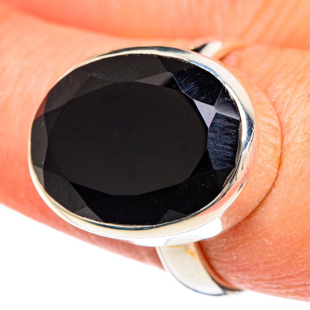 Black Onyx Rings handcrafted by Anasilvercos - RING89832