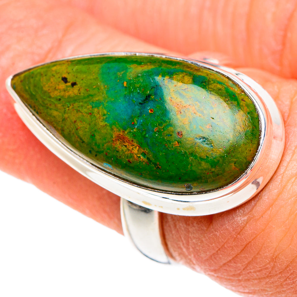 Peruvian Opal Rings handcrafted by Anasilvercos - RING89851