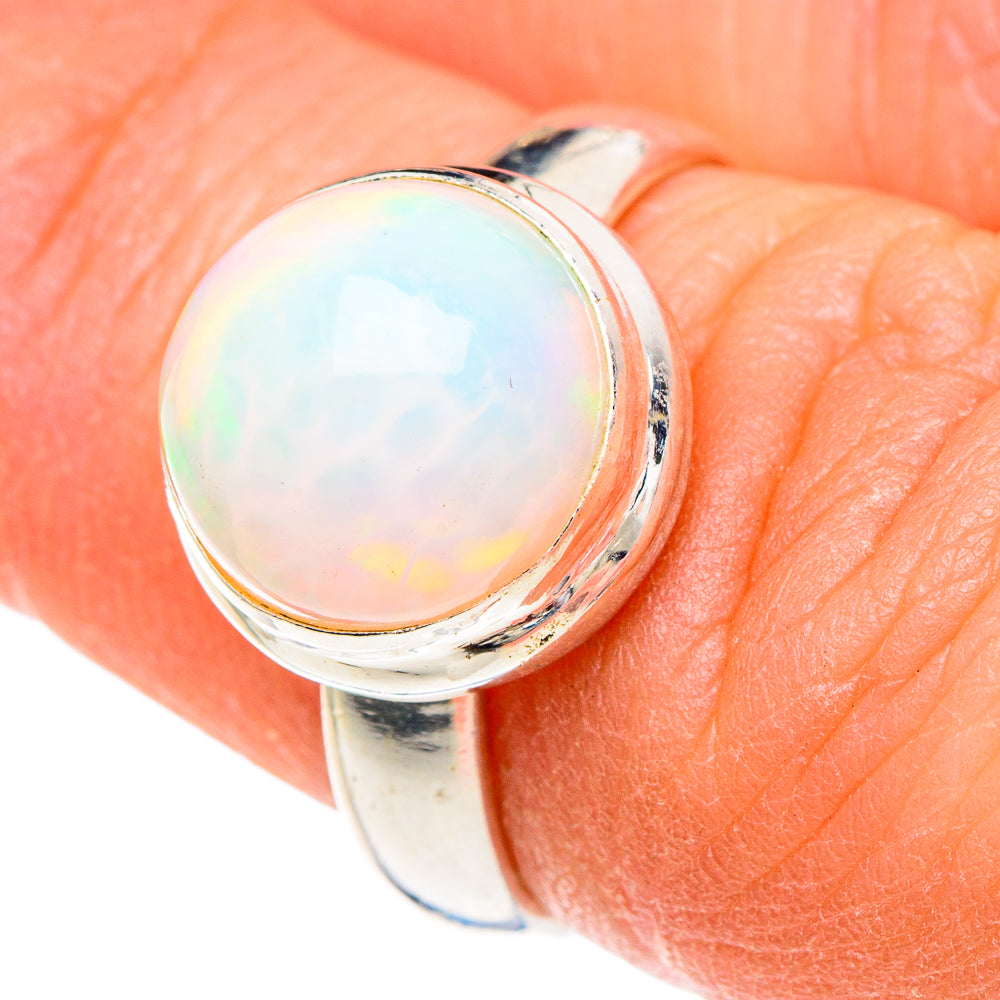Ethiopian Opal Rings handcrafted by Anasilvercos - RING89866