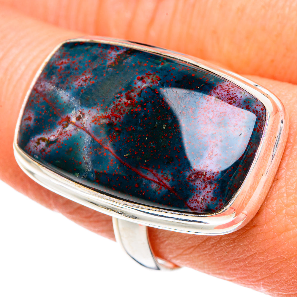 Bloodstone Rings handcrafted by Anasilvercos - RING89881