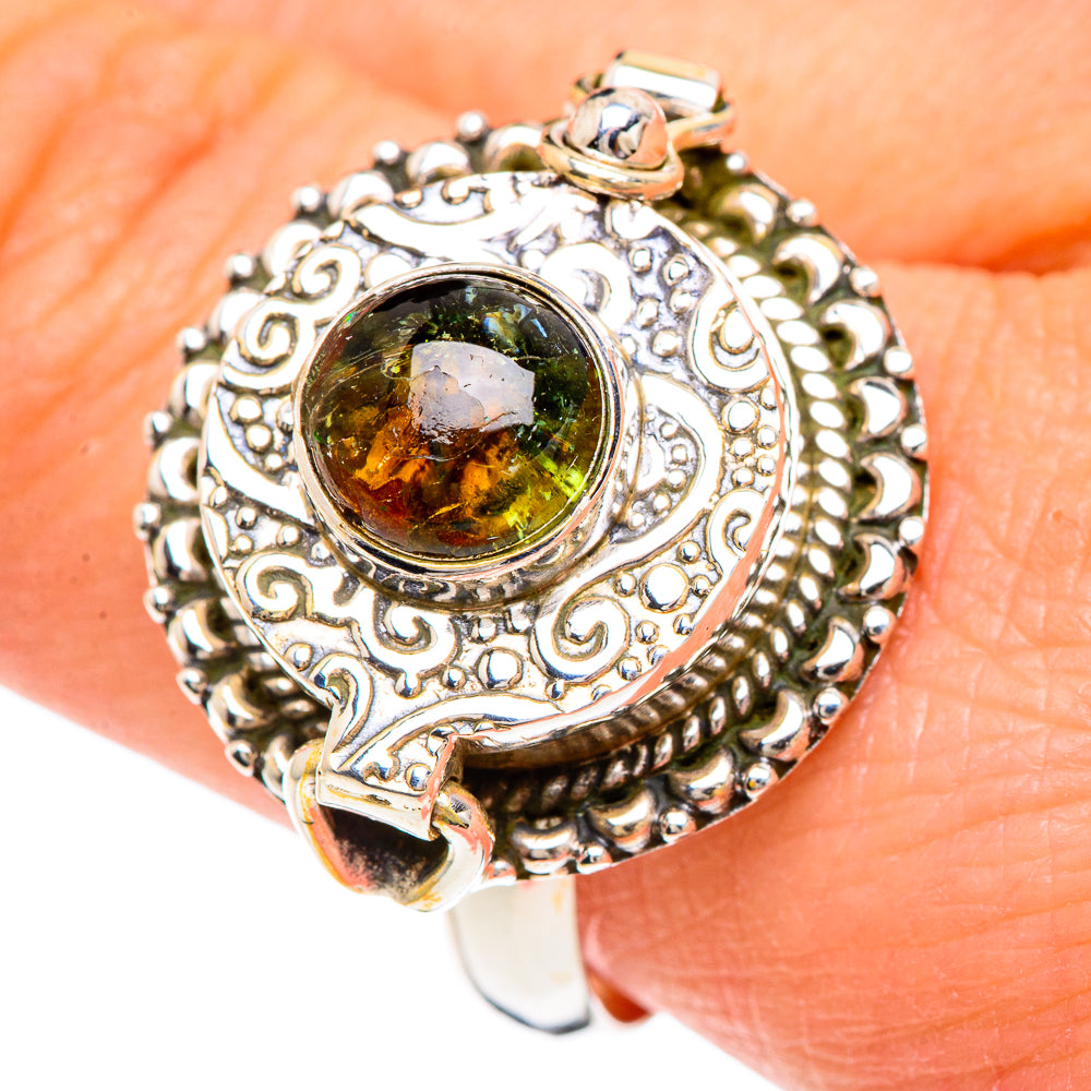 Watermelon Tourmaline Rings handcrafted by Anasilvercos - RING89905