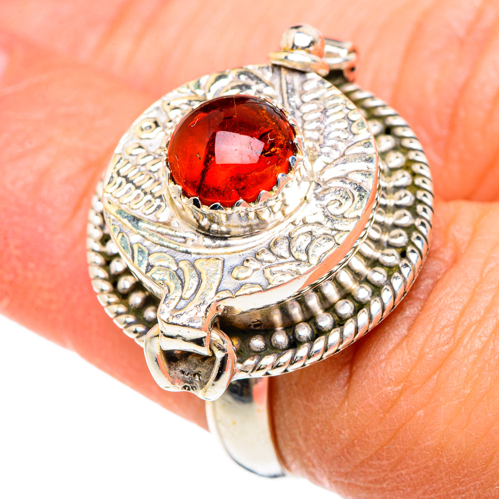 Garnet Rings handcrafted by Anasilvercos - RING89932