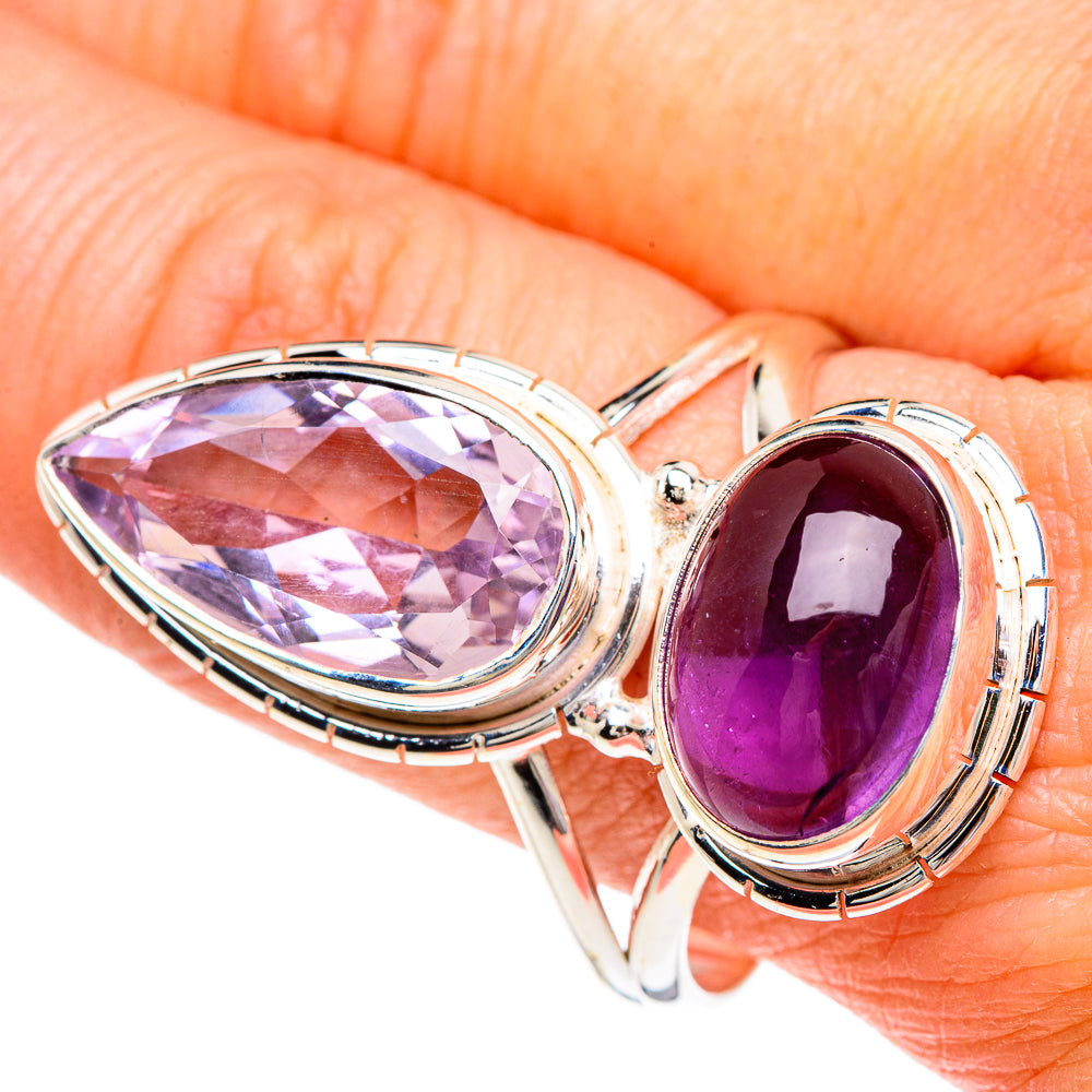 Amethyst Rings handcrafted by Anasilvercos - RING89939