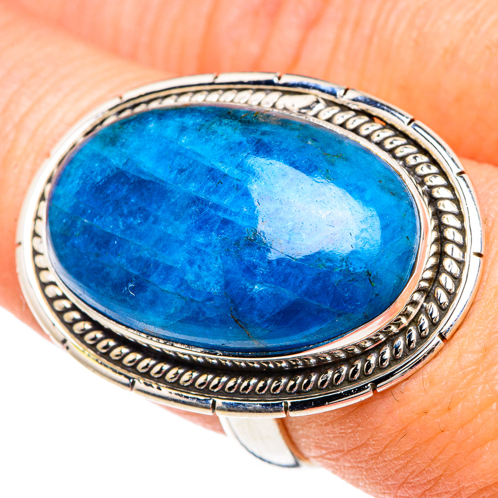 Apatite Rings handcrafted by Anasilvercos - RING89956