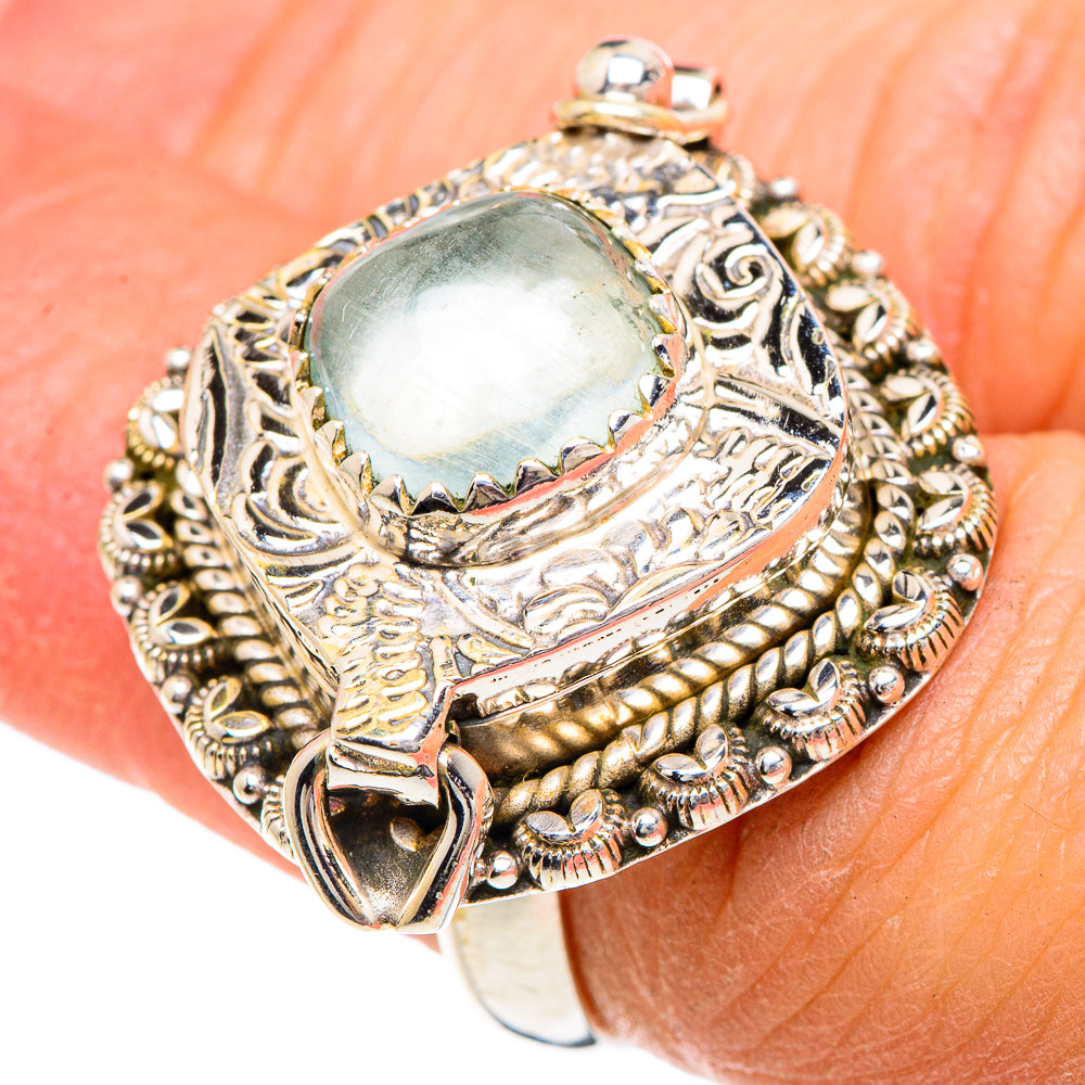 Aquamarine Rings handcrafted by Anasilvercos - RING89958