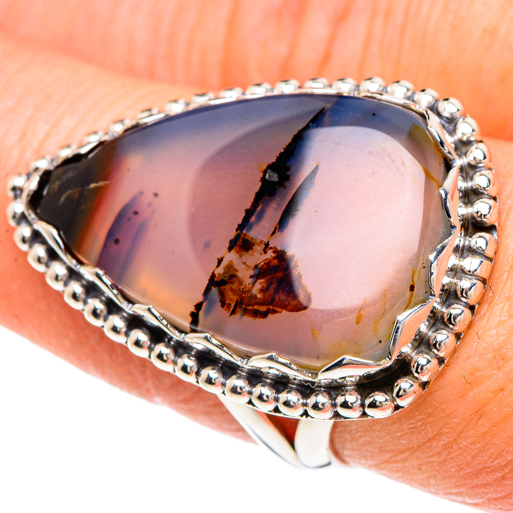 Montana Agate Rings handcrafted by Anasilvercos - RING89977