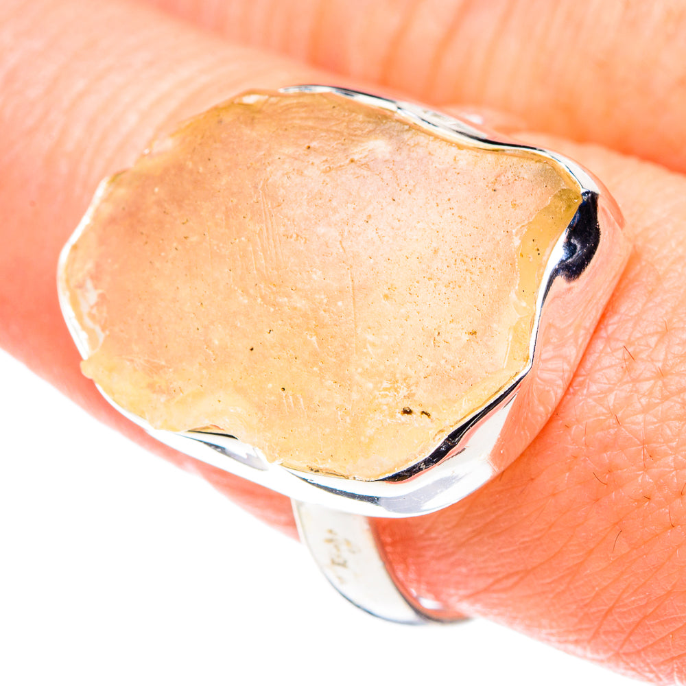 Libyan Glass Rings handcrafted by Anasilvercos - RING90083