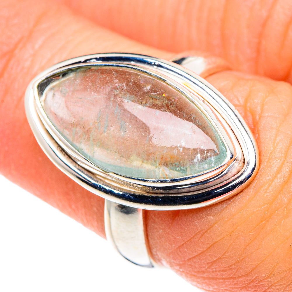 Aquamarine Rings handcrafted by Anasilvercos - RING90164