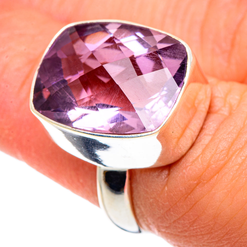 Amethyst Rings handcrafted by Anasilvercos - RING90188